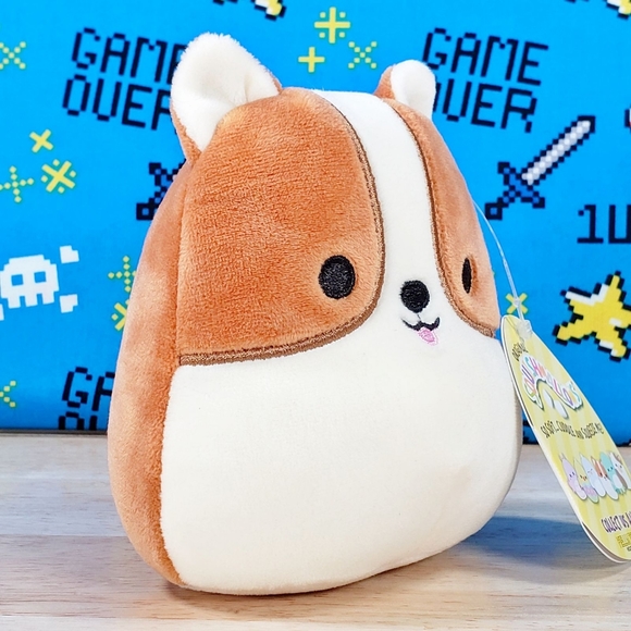 Squishmallow Reginald the Corgi 4.5" UltraSoft Stuffed Easter Plush Toy NWT - Picture 2 of 12